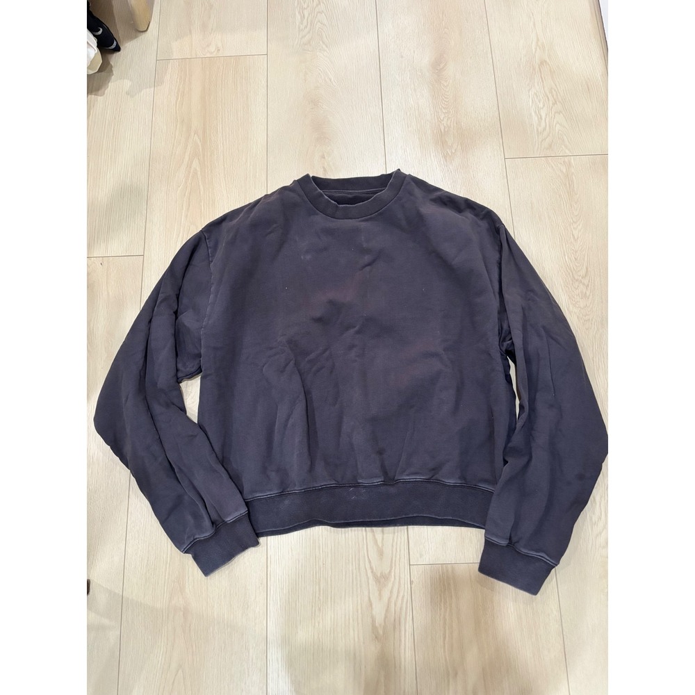 Vintage Detroit UDM Sweatshirt Distressed Navy Blue Crewneck Mens Graphic - Picture 8 of 8